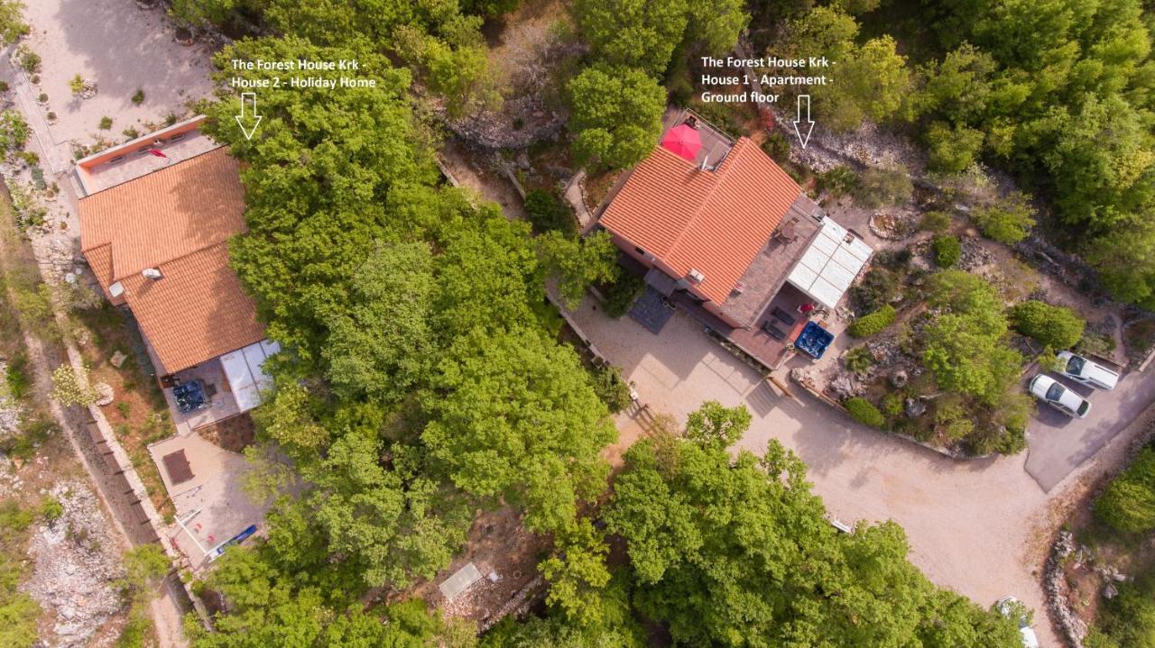 The Forest House Krk 2 Kras Exterior foto